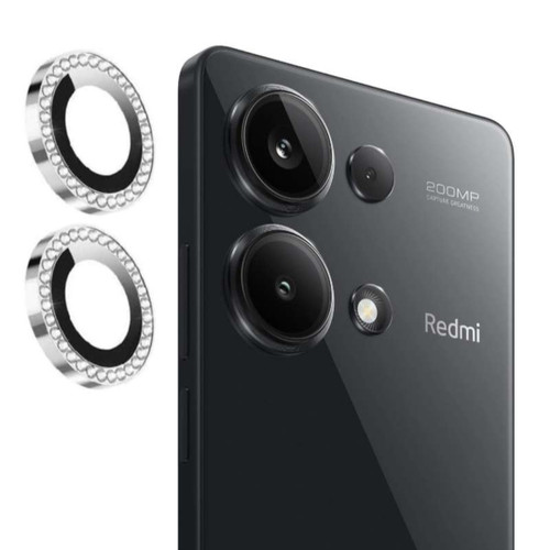 محافظ لنز دوربین نگین دار Redmi Note 13 4G
