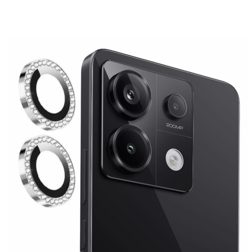 محافظ لنز دوربین نگین دار Redmi Note 13 Pro 5G