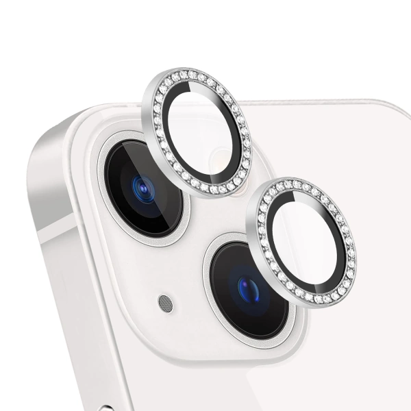محافظ لنز دوربین نگین دار اپل IPhone 13 / 13 mini