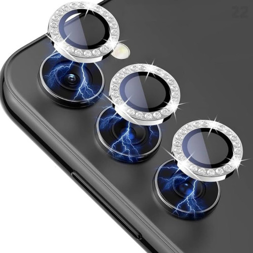 محافظ لنز دوربین نگین دار SAMSUNG Galaxy S24 Plus