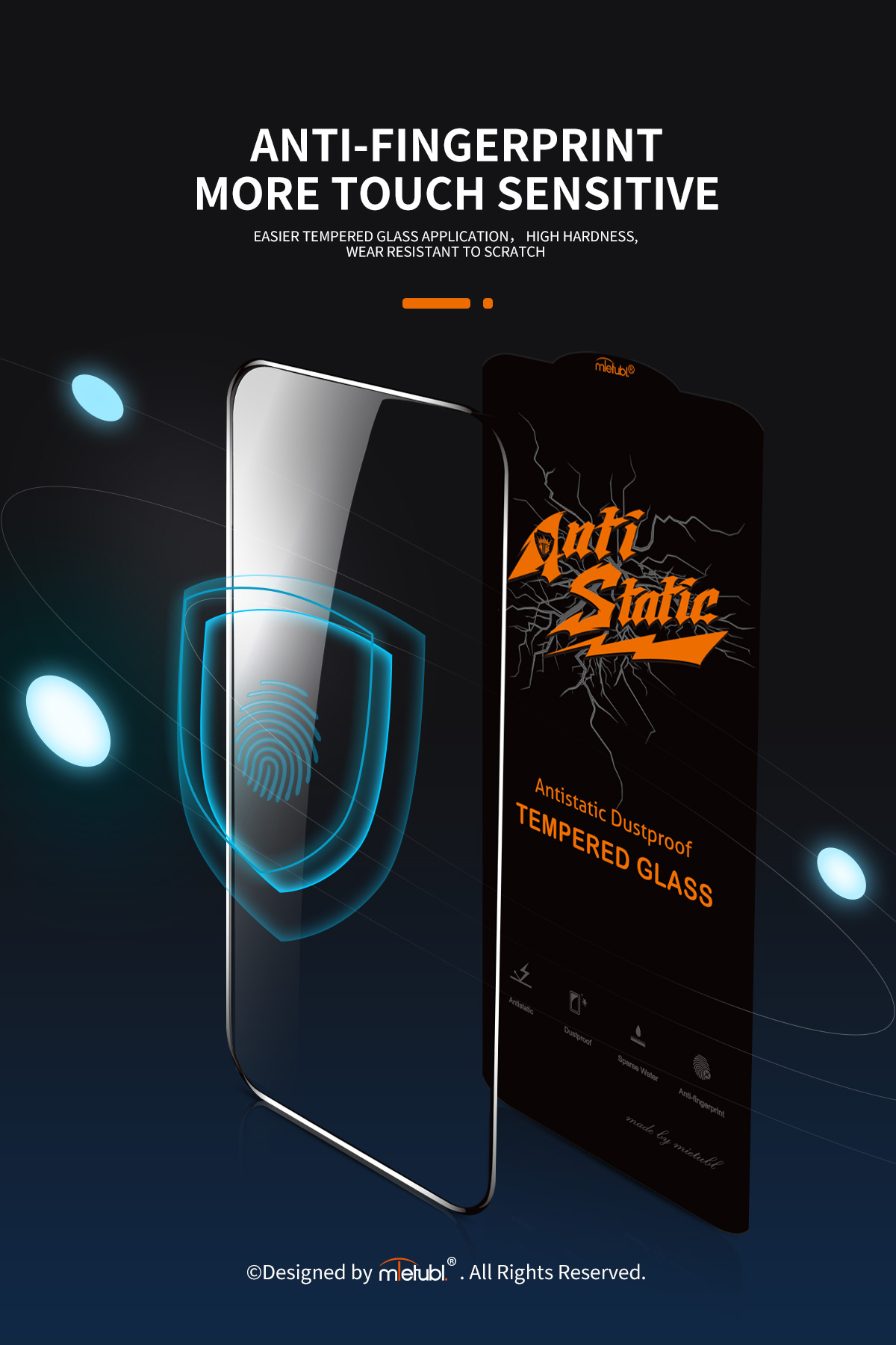 محافظ صفحه نمایش شیشه Redmi Note 13 Pro 5G آنتی استاتیک گلس شیائومی ردمی نوت ۱۳ پرو ۵جی