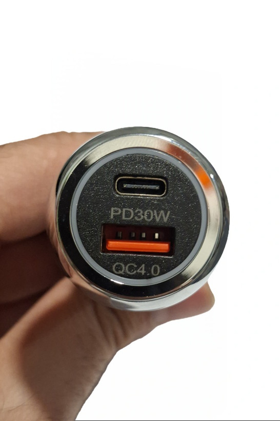 شارژر فندکی سوپر فست LDNIO مدل C133 شارژ سریع SUPER FAST CHARGE 30W