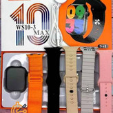 ساعت هوشمند Wisme WS10-3 MAX اصلی ۵ بند سری ۱۰ سایز 46 میلی متری