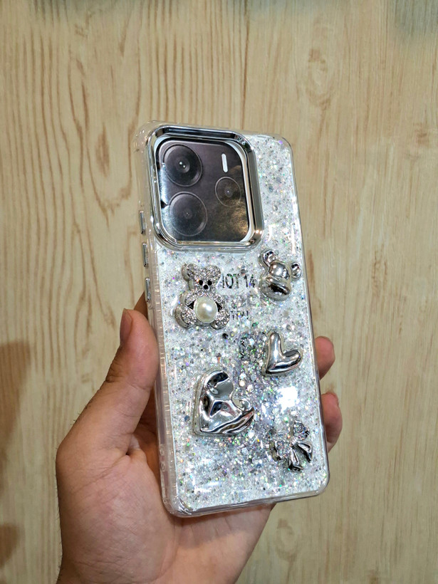 کاور ژله ای شاینی برجسته شیائومی Redmi Note 1۴ 4G ردمی نوت ۱۴