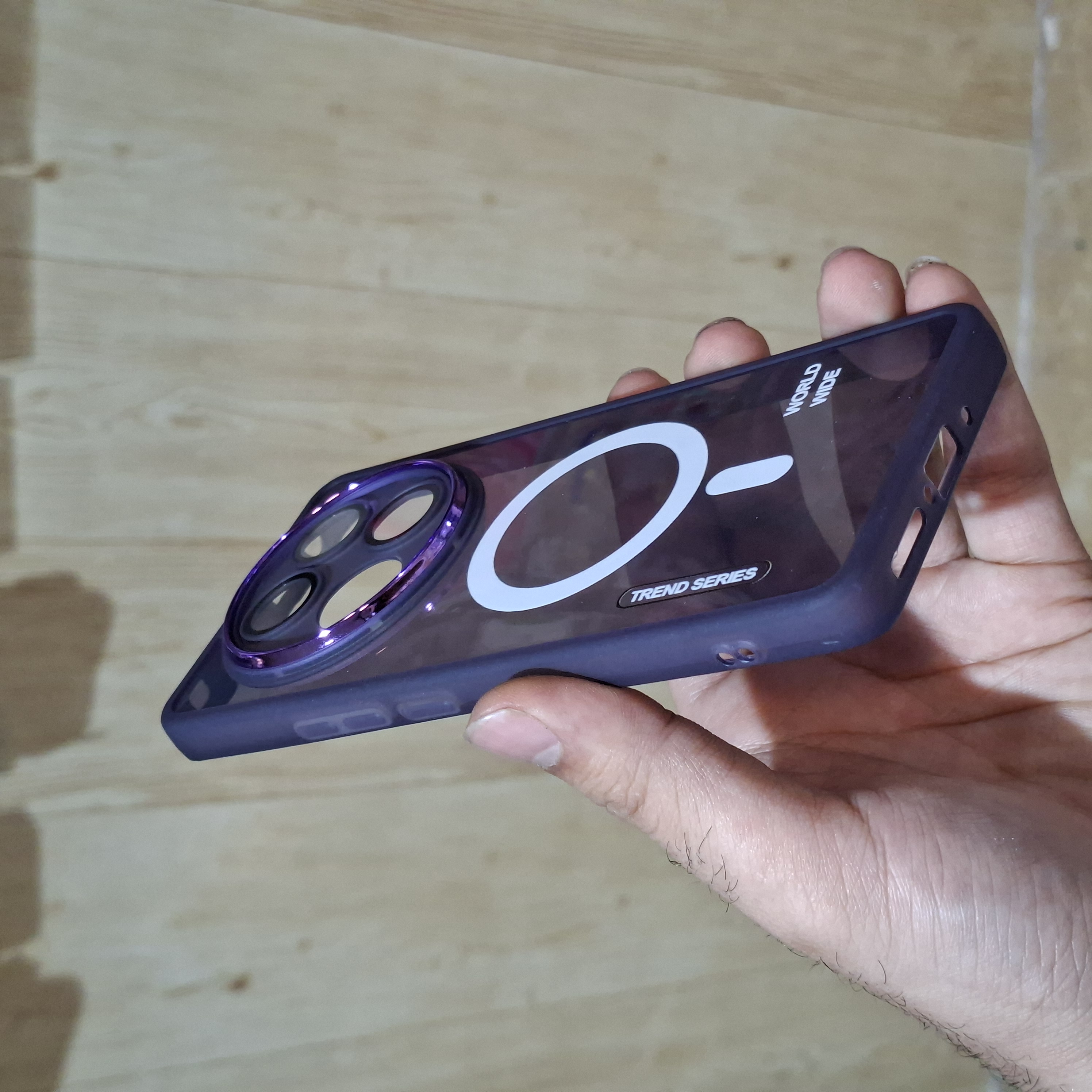 کاور Redmi Note 14 Pro طرح مگسیف محافظ لنز دار شیائومی ردمی نوت ۱۴ پرو