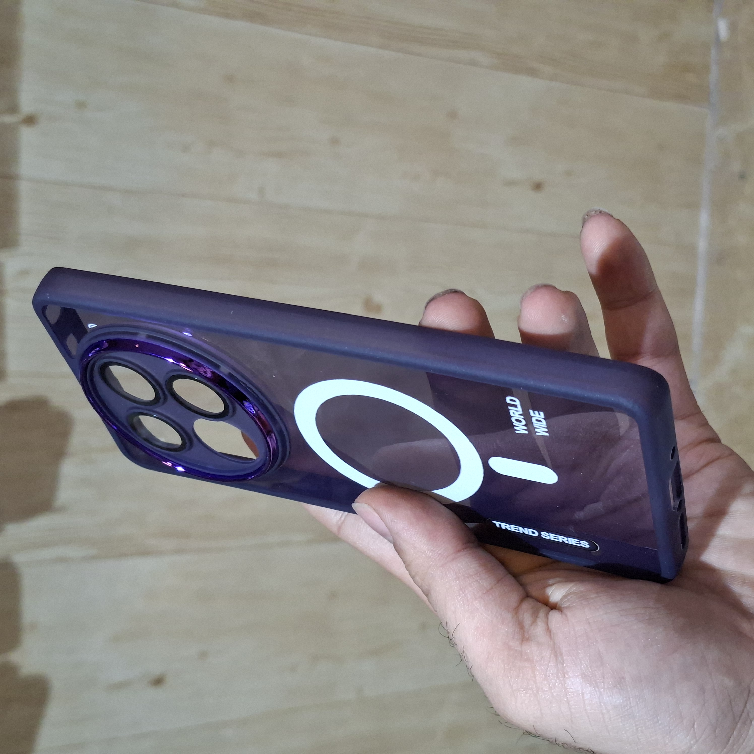 کاور Redmi Note 14 Pro طرح مگسیف محافظ لنز دار شیائومی ردمی نوت ۱۴ پرو